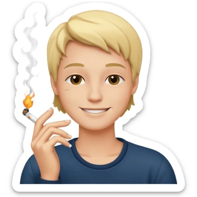 🙂🚬 combine this two emojis and make a emoji sticker