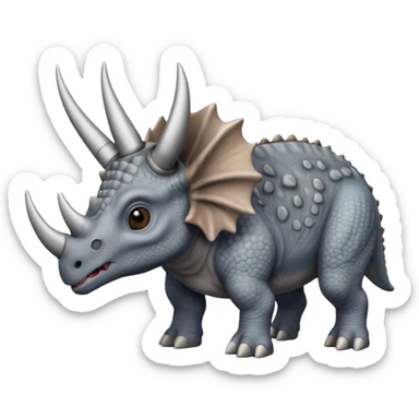 Triceratops sticker