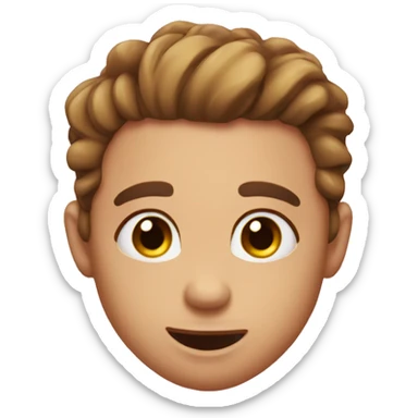 drooling in love heart eyes sticker