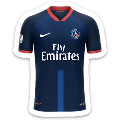 maillot bleu paris saint germain sticker
