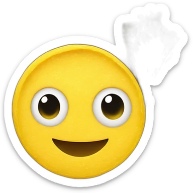 Polenta in round wood plate sticker