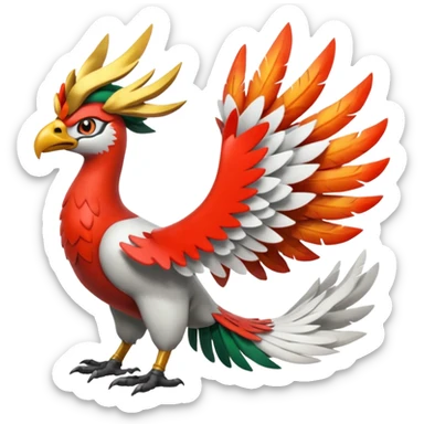 Ho-oh-Silvally-Nargacuga-fusion sticker