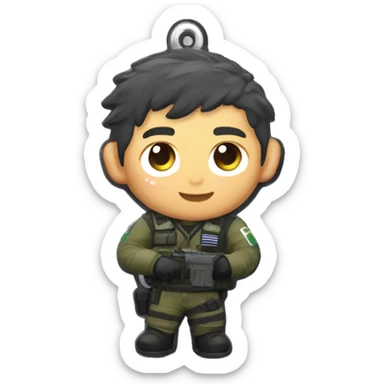 Rainbow 6 siege champ charm sticker