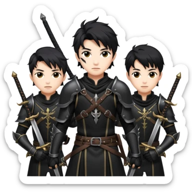 Saja boys kpop demon hunters sticker