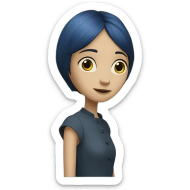 the other mother coraline sticker