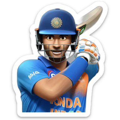 Indian cricketer Ishan Kishan  sticker
