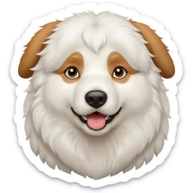 Great Pyrenees Emoji sticker