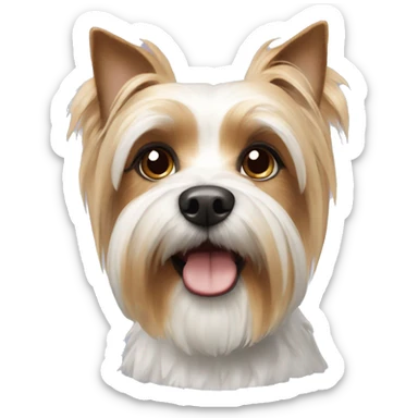 Biewer terrier sticker