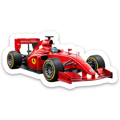 RedAmg f1 sticker