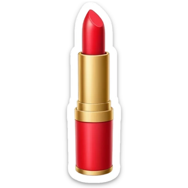 wine luxury lipstick sticker