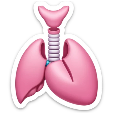 Thyroid gland alone sticker