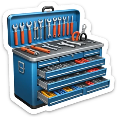 mechanic tool table sticker