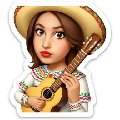 Mariachi Musician sticker