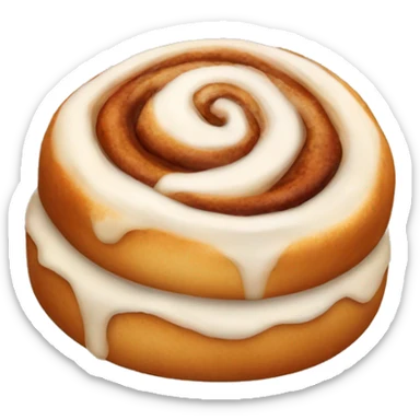 Cinnamon roll sticker
