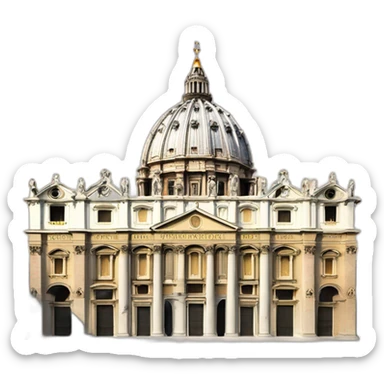 St Peter's Basilica sticker