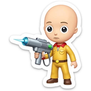 stewie griffin with gun sticker