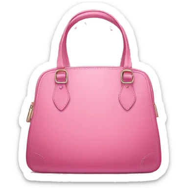 Pink handbag  sticker