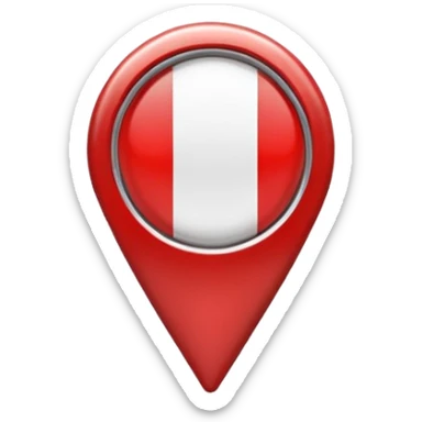 location pin italy sticker