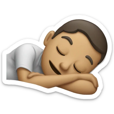 Sleeping  sticker