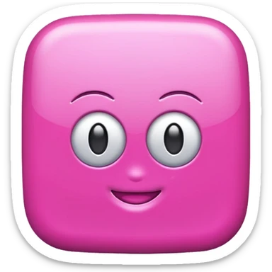 pink girly chrome internet sticker