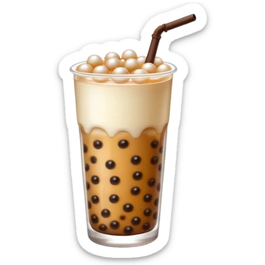 Boba drink sticker