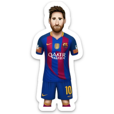 Messi gracioso sticker