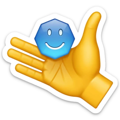 👉 Backhand Index Pointing Right Emoji in hex A80000 sticker