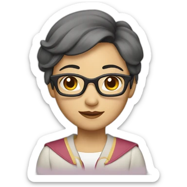 well educated Chinese lesbian sticker