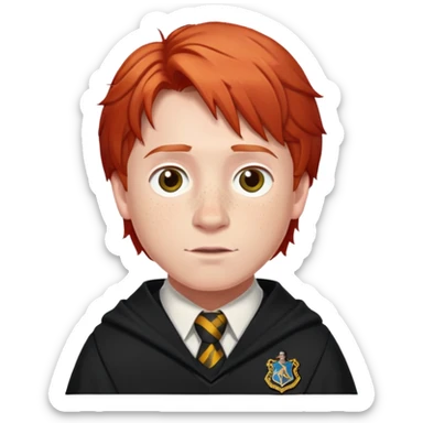Ron Weasley from Harry Potter sticker