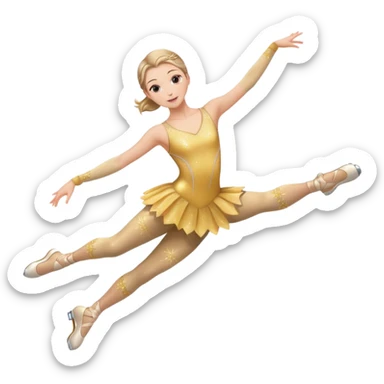 figure skating
 sticker