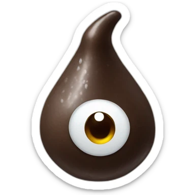 Hershey kiss sticker