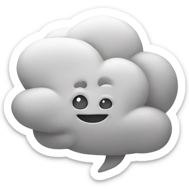 idea cloud sticker