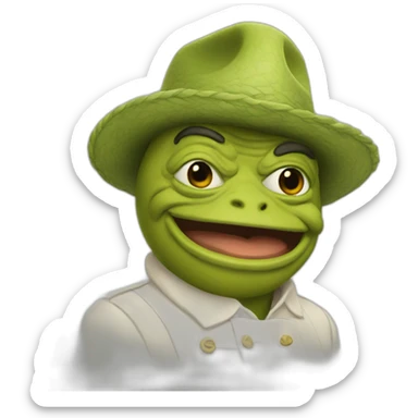 Pepe choqué  sticker