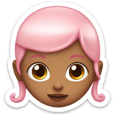 Cute baby pink uterous  sticker