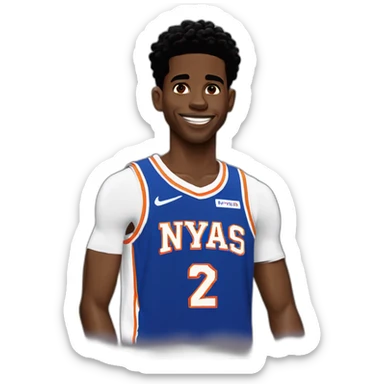 Shai Gilgeous Alexander sticker