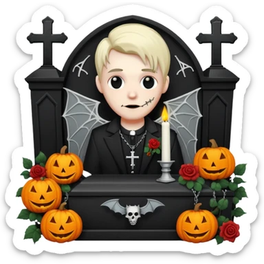 Chris motionless  🕸🦇♱🎃🥀⚰️🪦⛓🕯🎶🎤 sticker