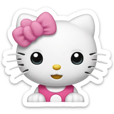 Hello kitty sticker