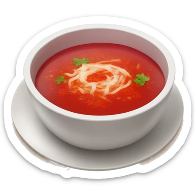 Ukrainian red soup borsch sticker
