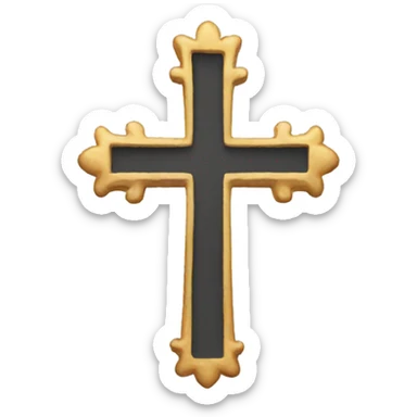cross sticker