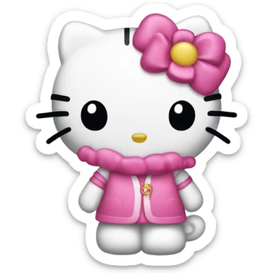 Hello kitty  sticker