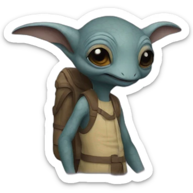 Watto from episode one sticker
