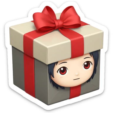 gift chibi cute style studio ghibli anime sticker