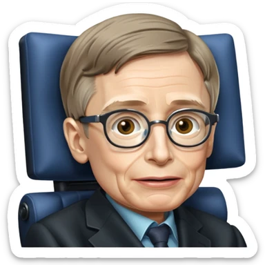Stephen Hawking sticker