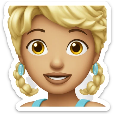 coquette sorprendida sticker