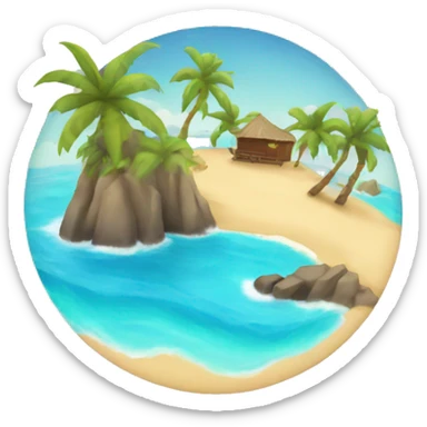 Beach  sticker