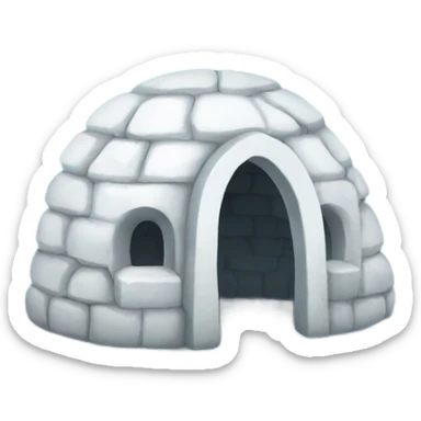 Igloo unicorn dungeon  sticker