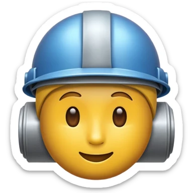 Creat a rolling bim emojie on (habibisa) sticker