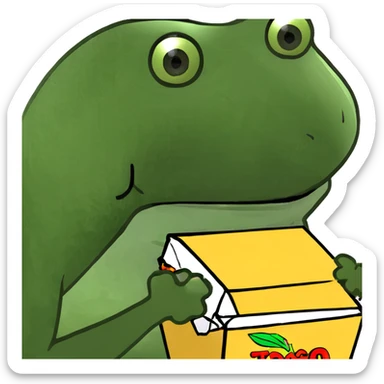 burger king kids meal togo box sticker