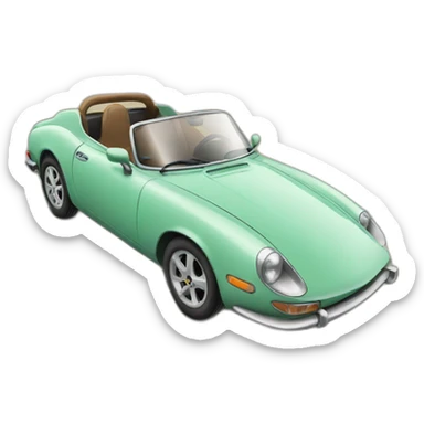 Voiture sportive sticker