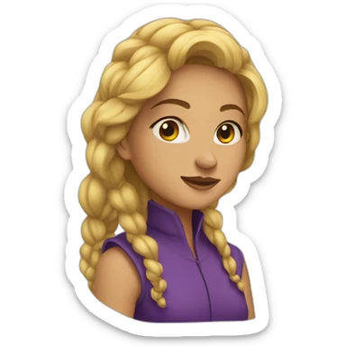 Maeva ghennam sticker